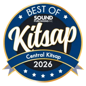 Best of Central Kitsap 2026 winner badge - Best Architect Jay Volz, Bluefoot Architecture & Design