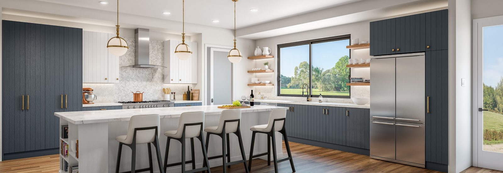 Kitchen - Westcoast Five-O in Blue Haze